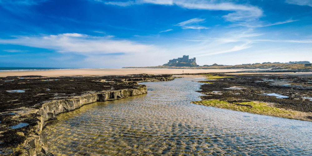 A picture of Banburgh beach